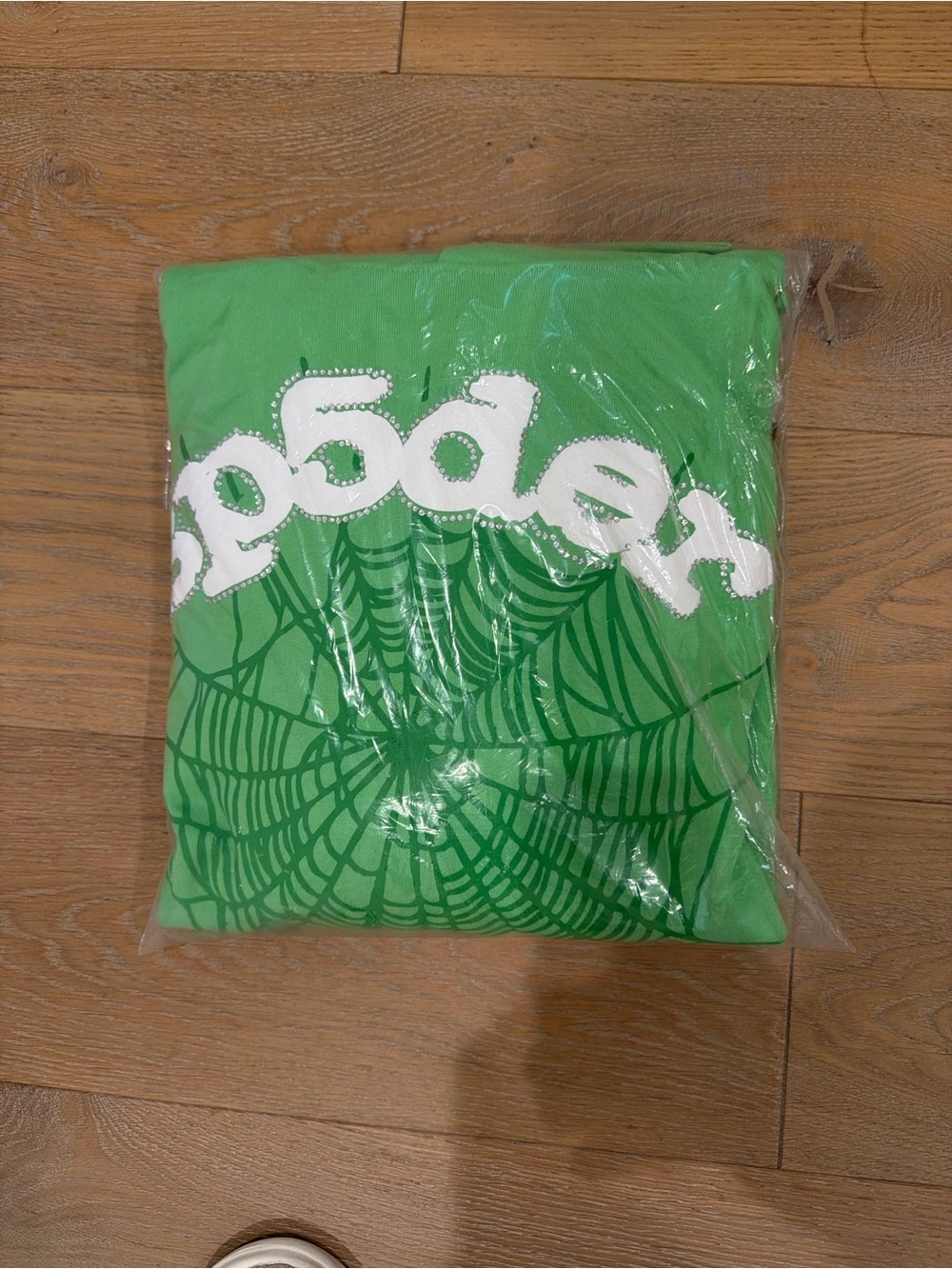 Sp5der Hoodie Green XL